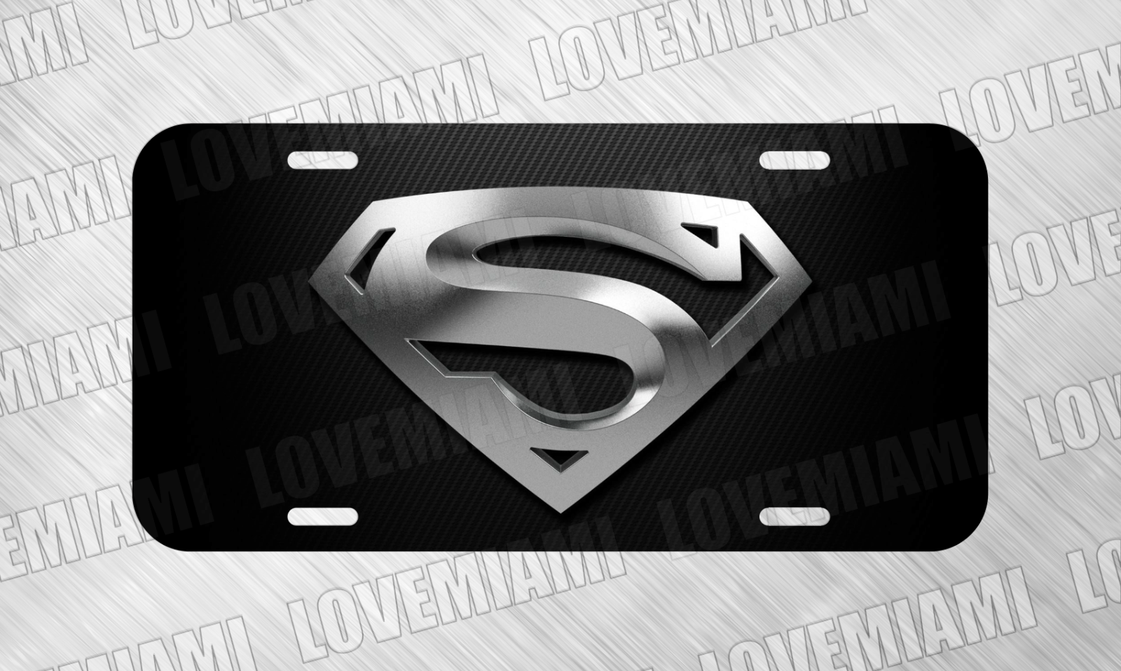 For Super Man Superman Super Hero Fans License Plate Auto Car Tag FREE SHIP