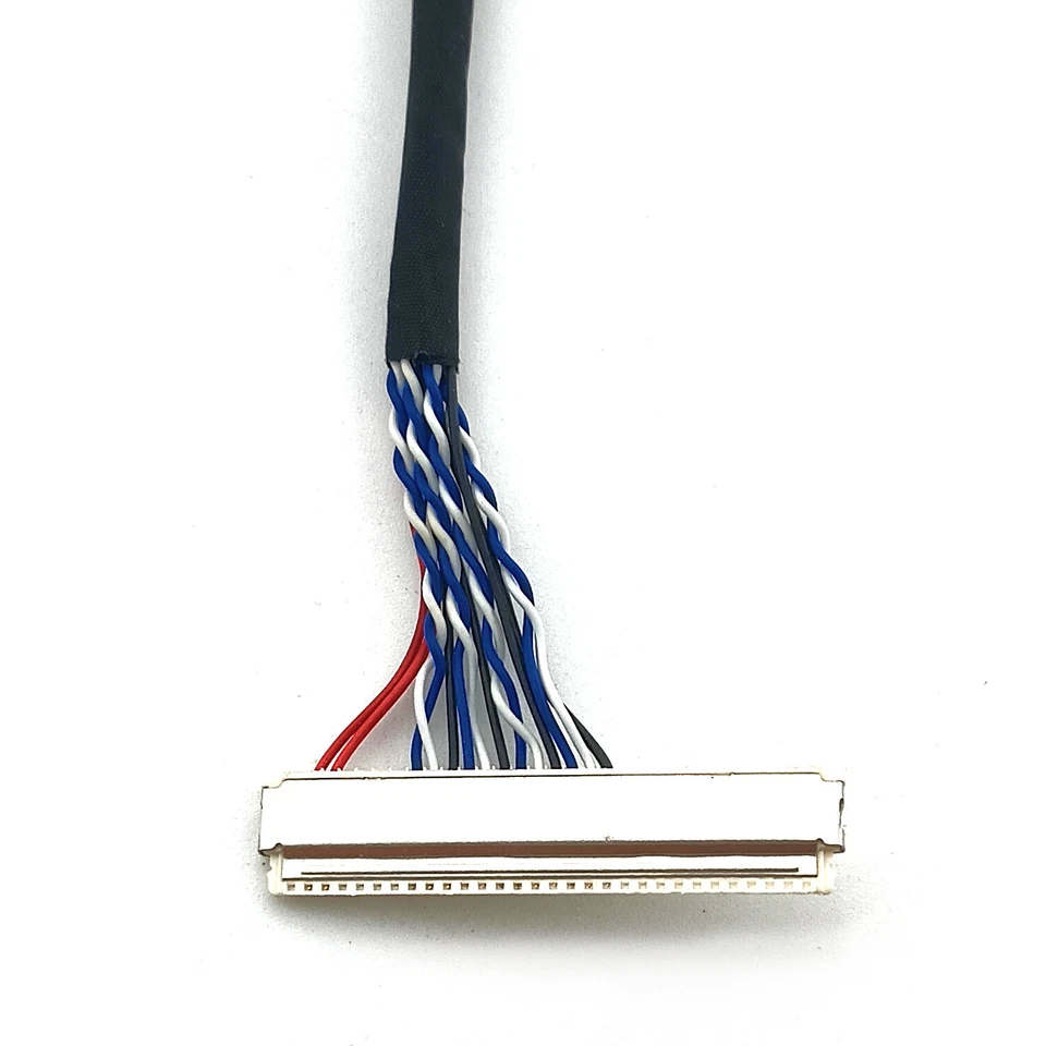 LVDS Cable FIX 30P D6 1CH LCD Control Board Video Panel Wire 6 bit 30pin 40cm - Image 4 of 4