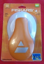 FISKARS 3XL LEVER PUNCH - GEO SHAPES - NIP - SCRAPBOOKING - CRAFTS