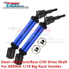 GPM Steel+Alu Front/Rear CVD Drive Shaft AR310864For ARRMA 1/10 Big Rock Vorteks