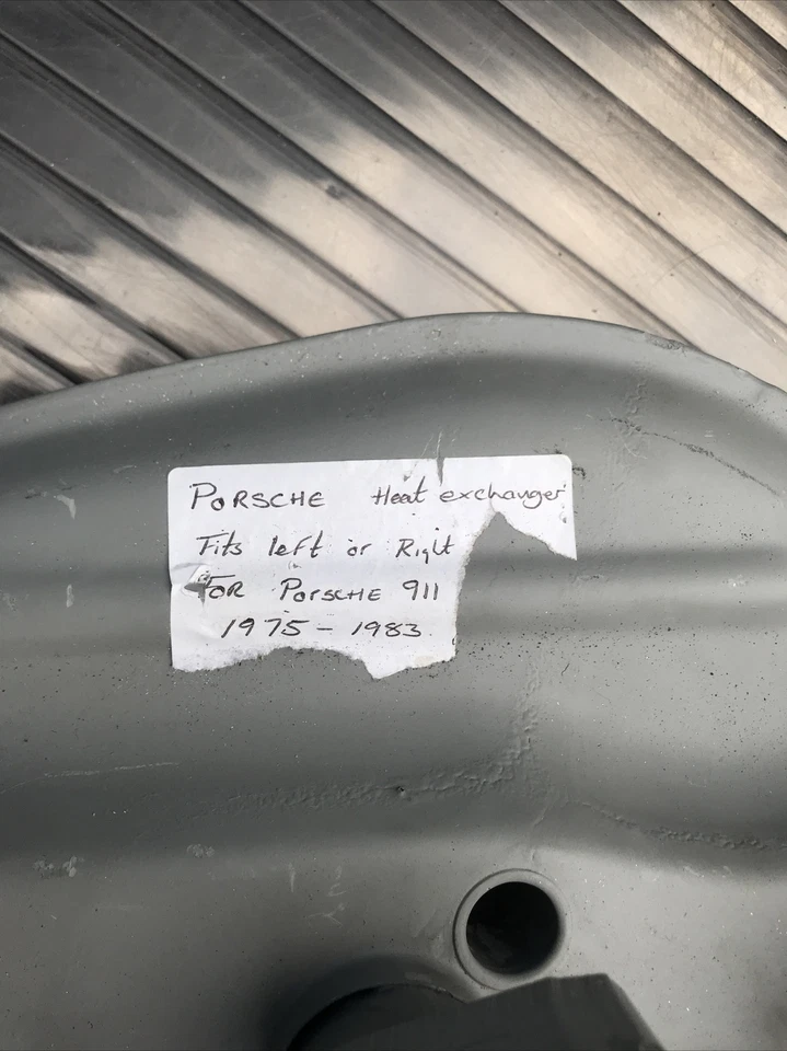 INTERCAMBIADOR DE CALOR ORIGINAL PORSCHE 911 964 CARRERA Colector de escape 1975-1983�� Foto 3 de 4