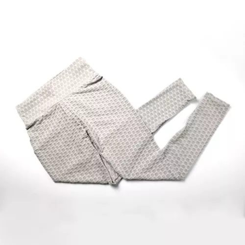 Men's Leggings Sports Gym Compression Pants Training Trousers Bubble Textured UK - Picture 11 of 30