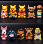 WINNIE THE POOH FIGURES SET - PVC - 10 PIECES - NEXT DAY FREE SHIPPING FROM USA