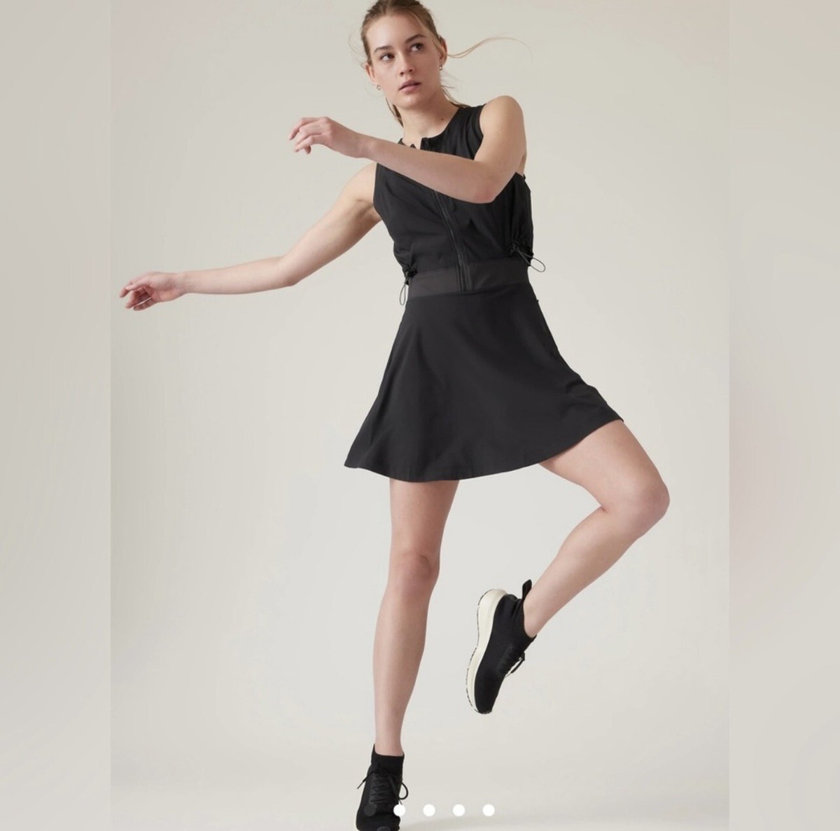 athleta black dress Athleta Black Crochet Dress Size XS  Ernest Grace