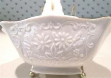 Lenox White Ivory "Sans Souci" Basket