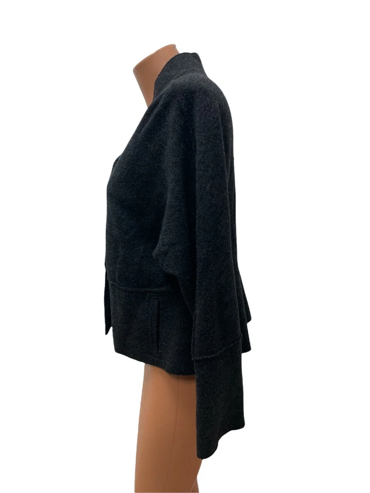 ELEMENTE CLEMENTE by OSKA Gr.2 UK 14 XL 100% WOLLE Jacke Mantel Loose Fit Baggy - Bild 4 von 4