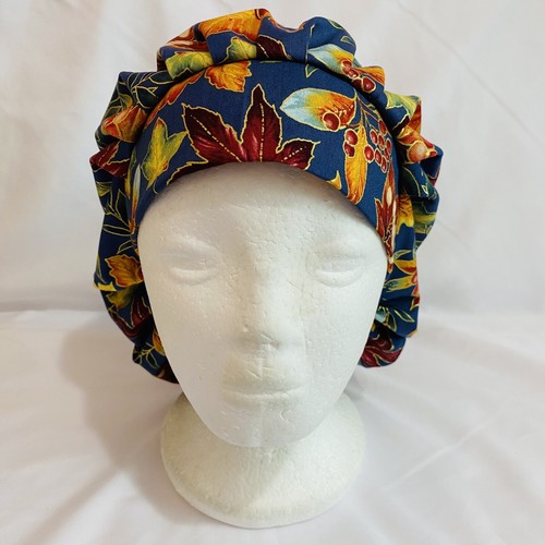 surgical/medical cap, bouffant With Cordlock- Leaves Of Fall Season - Bild 3 von 6