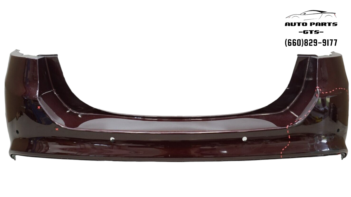 2013-2016 FORD FUSION REAR BUMPER COVER PANEL W/ SENSOR HOLE OEM