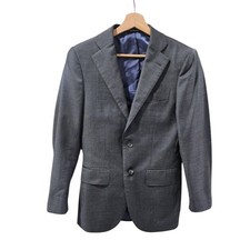 Suitsupply Grey Vitale Barberis Canonico Super 110s Wool Blazer Sport Coat
