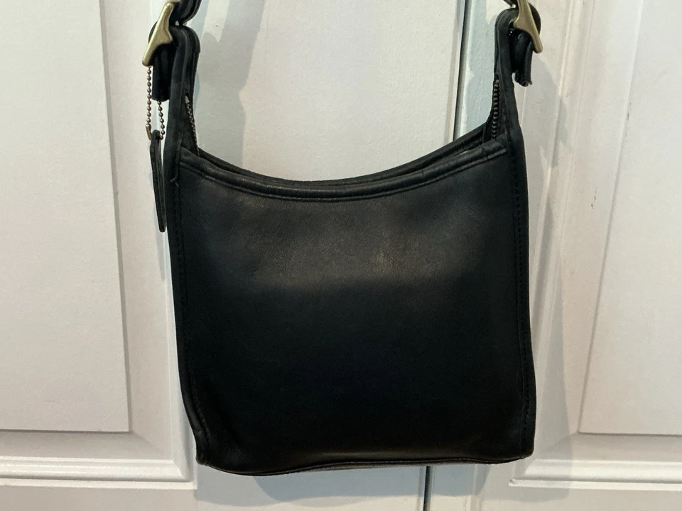 COACH VTG #9997 Legacy Leather Small Zip  Shoulder Crossbody Bag, 90s - Image 4 of 4