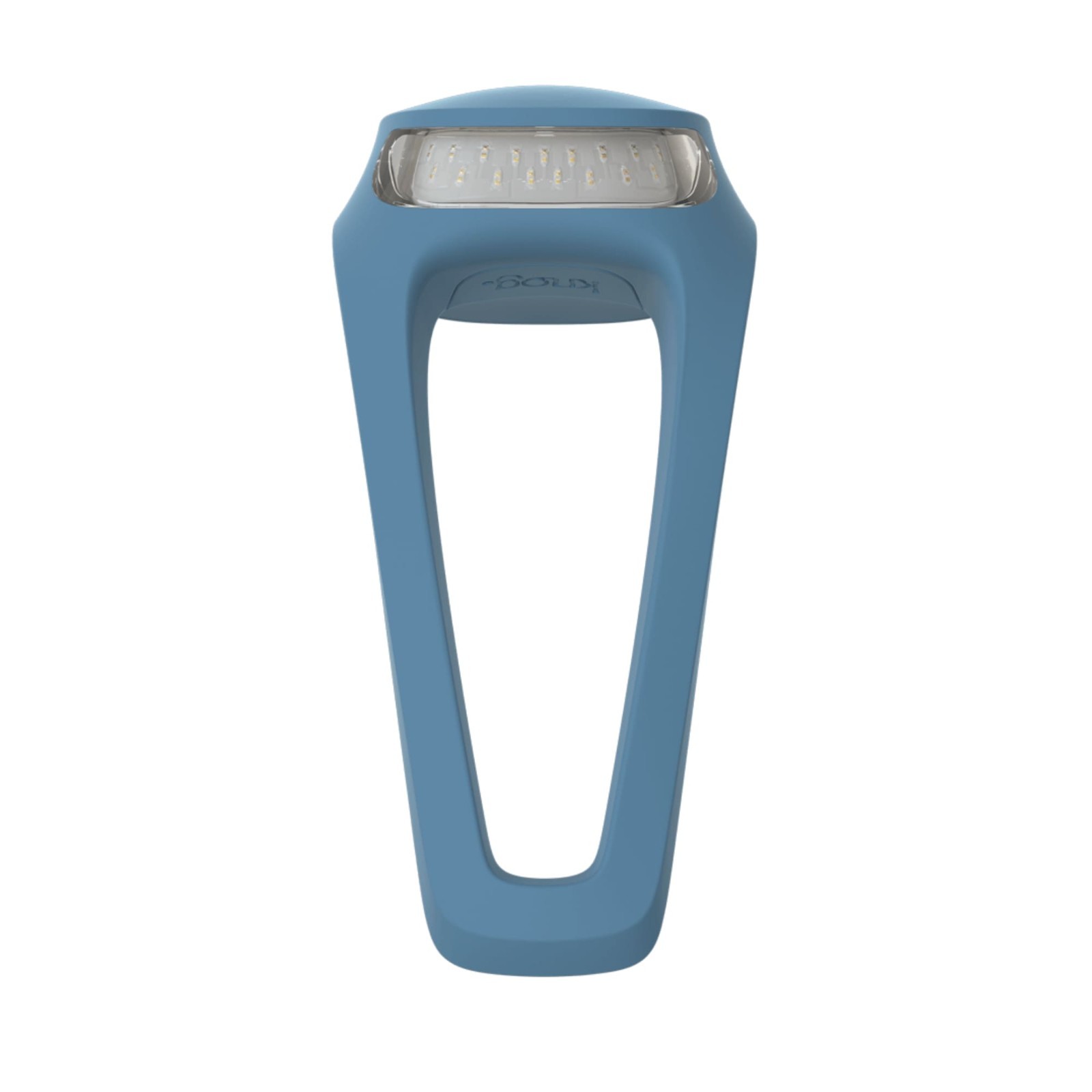 Knog Frog V3 Rechargeable LED Rear Bike Light - Denim Blue