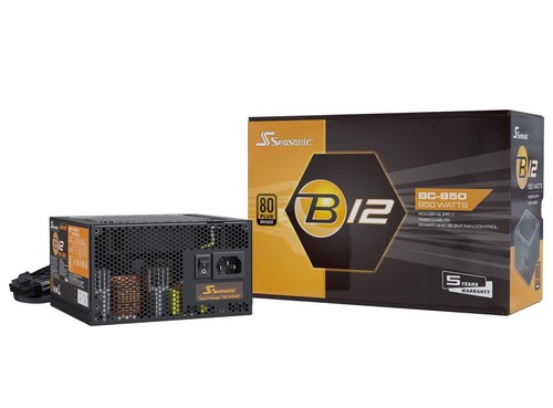 4711173876717 Seasonic B12 BC power supply unit 850 W 20+4 pin ATX ATX Black Sea - Picture 5 of 6