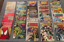 Wow! GRANDE LOTTO di *75* fumetti Spider-Man! Bel assortimento - per lo più anni 80 e 90 (VF/NM)