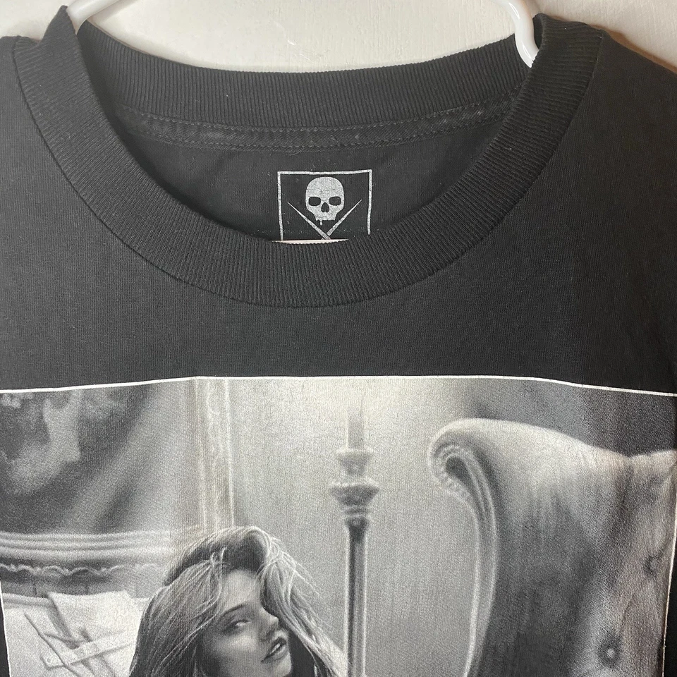 Camiseta negra manga corta Sullen Art Collective talla 2XL Foto 3 de 4