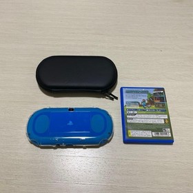 Excellent Sony PlayStation PS Vita PCH-2000 Slim Aqua Blue Model
