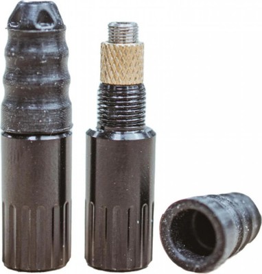 Schwalbe MAXFLOW SV Adapter 100 mm (Ein Paar) - Tubeless-Ventil mit maximalem...