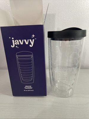 Javvy magic tumbler w/lid 16oz New in Box