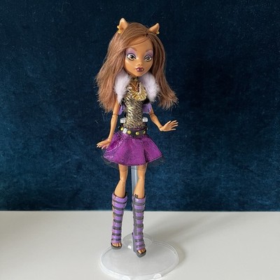 Monster High Clawdeen Wolf Doll Ghouls Alive Complete No sound