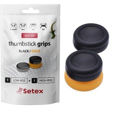 Gecko Grip, 1 High Rise  1 Low Rise Thumbstick Grip Covers, for PlayStation ...