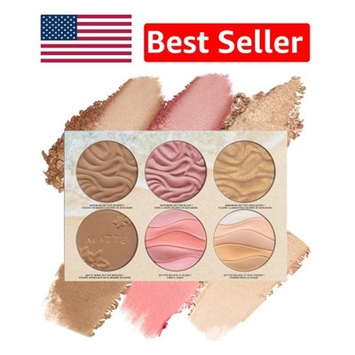 Cruelty-Free Butter Palette - Nourishing Face Powders & Highlighting Shades