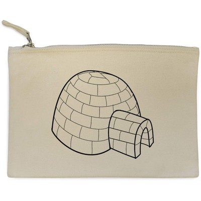 Canvas Clutch / Zubehörkoffer ''Ice Igloo'' (CL00039436)