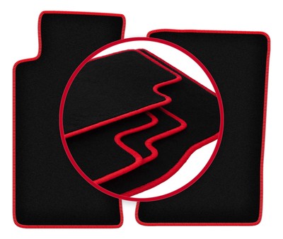 Fußmatten Automatten Velours Passform für Mazda MX-5 II NB 1998-2005 2-tlg