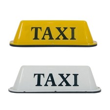 Taxi Sign Light Cab Roof Top Adhesive Universal Car Sign Lamp Light