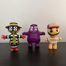 McDonald s Cactus Plant Flea Market Happy Meal Toys Lot Birdie Buddy Grimace