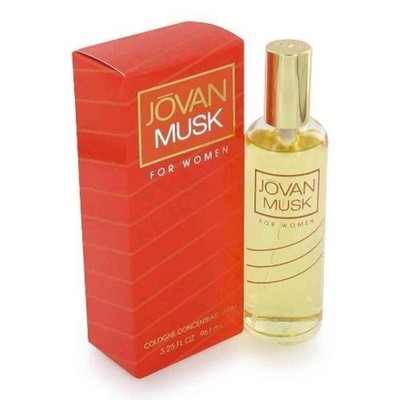 Jovan Musk Cologne Concentrate Spray 2 Oz Floral Fragrance for Women