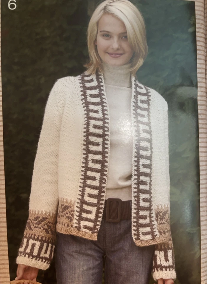 Bernat Alpaca Knitting Pattern Book - “Chill In The Air” - Image 4 of 4