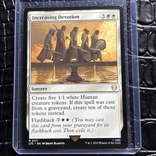 Increasing Devotion Commander: the Lord of the Rings: Regular Mint! Rare