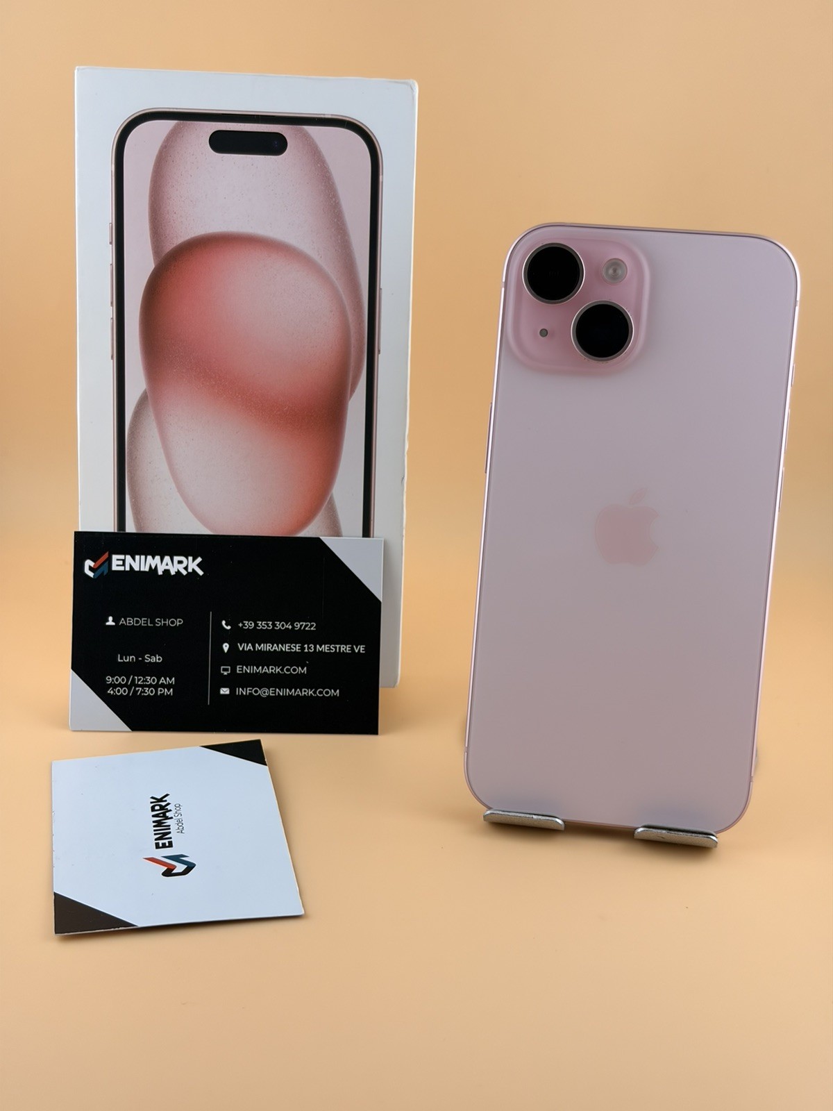 iPhone 15 128GB Pink 100% tutto perfetto