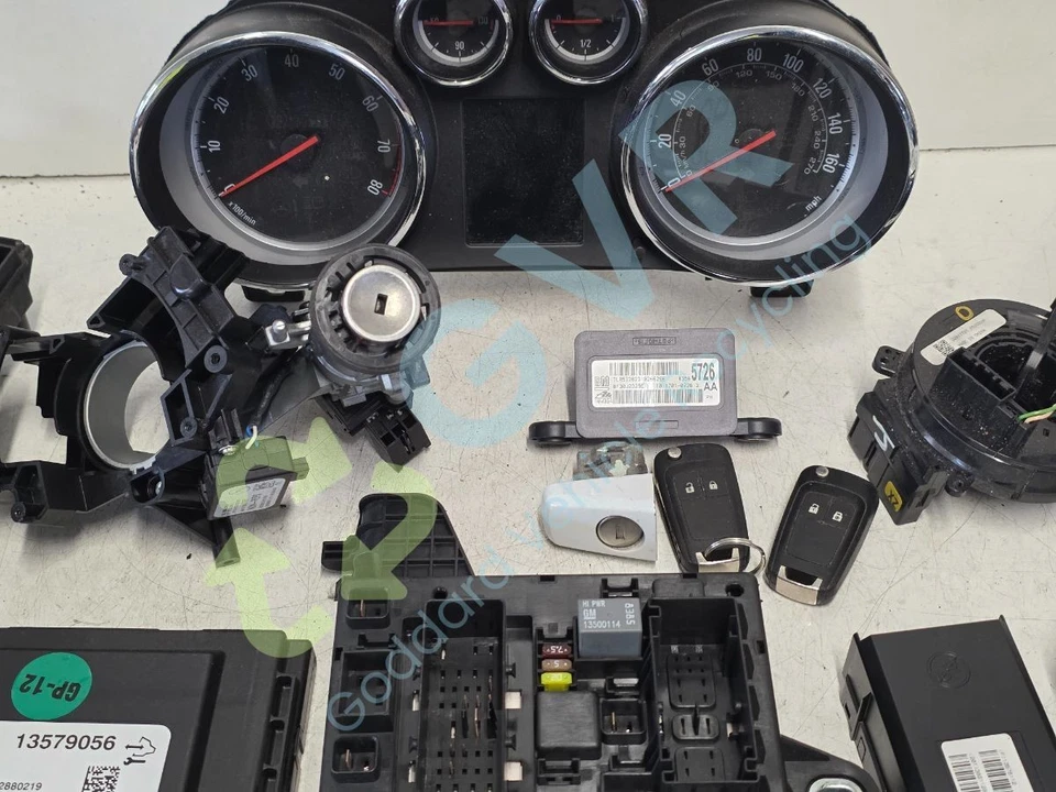 VAUXHALL ASTRA SRI MK6 (J) (A3400) 2009-2010 Engine ECU Kit 12644081 - Image 4 of 4