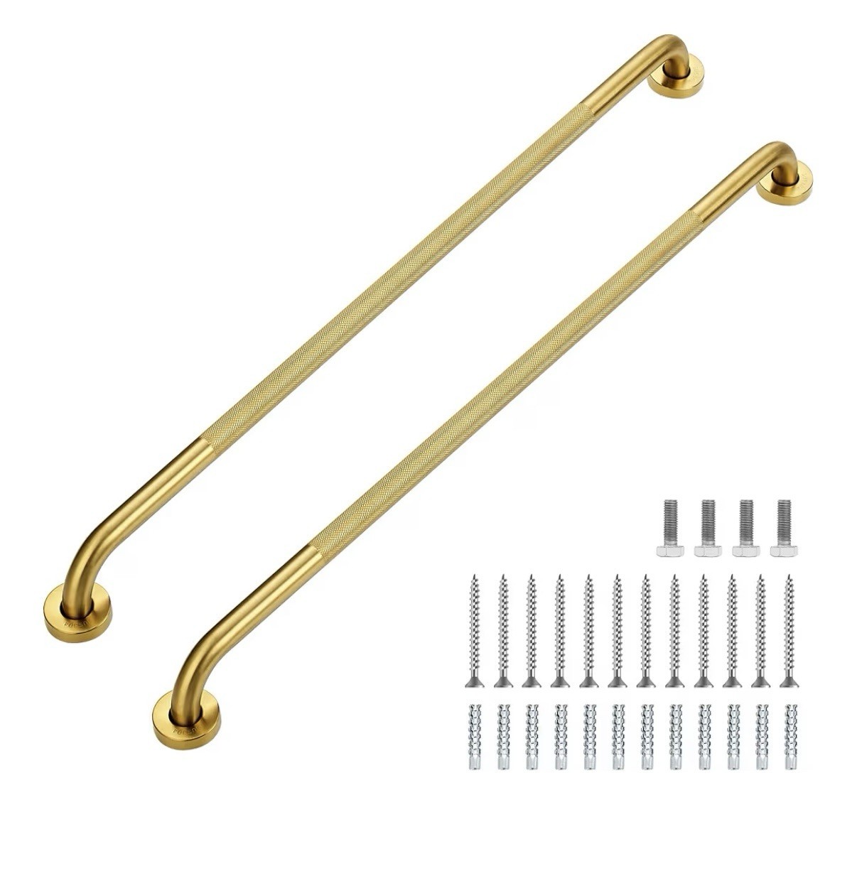 Grab Bars for Shower, 2 Pack 36-Inch Anti Slip Shower Handles for Elderly,