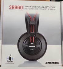 Samson SR860 Professional Open Studio Reference Monitoring Headphones Open box