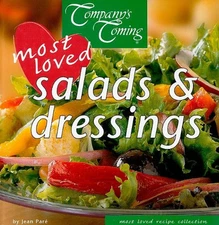Most Loved Salads  Dressings  - Hardcover - VERY GOOD
