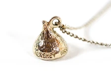 Hershey Kiss Souvenir Necklace Pendant Vintage Hershey Chocolate Kiss