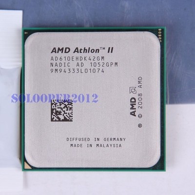     Athlon II X4 610e Socket AM3 (AD610EHDK42GM) CPU Processor #ea