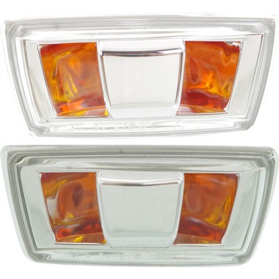 Side Marker Set For 2007-09 Saturn Aura 08 Chevrolet Malibu Front Left and Right