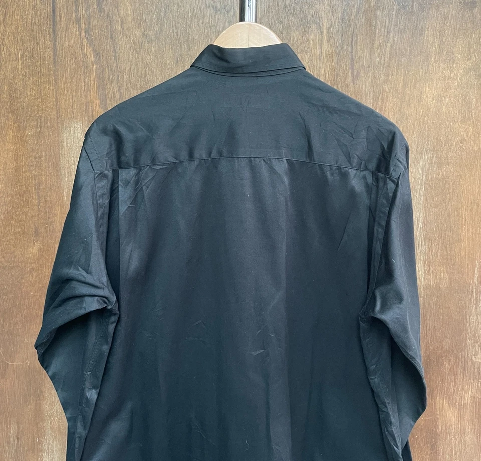 Camisa clássica Y's masculina Yohji Yamamoto etiqueta vermelha feita no Japão - Imagem 4 de 4