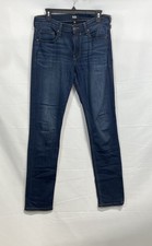 Paige Lennox Men's Slim Fit Jeans Dark Wash Blue Denim Size 31