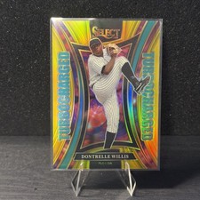 2025 Panini Select: Dontrelle Willis Turbocharged Gold Prizm #03/10 