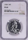 1958 Franklin Half Dollar 50c Proof NGC PF 69