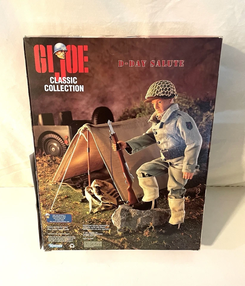 GI Joe Classic D-DAY SALUTE African-American Soldier 1/6 Limited Edition ‘97 New - Image 3 of 4