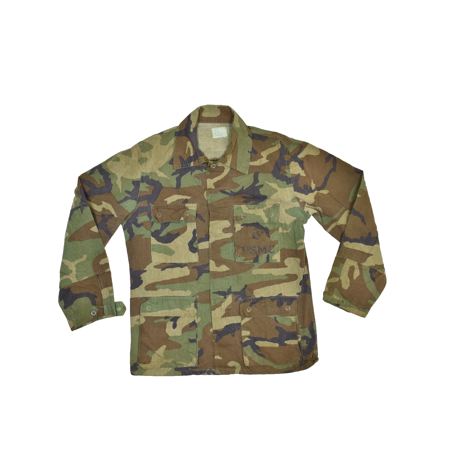 Vintage USMC Woodland Camo Combat Jacket Men's Size M-Regular - product detail image 1