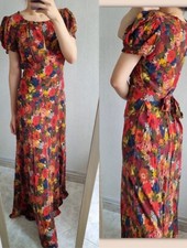 Doen Giselle Dress in Moonlit Garden Size S
