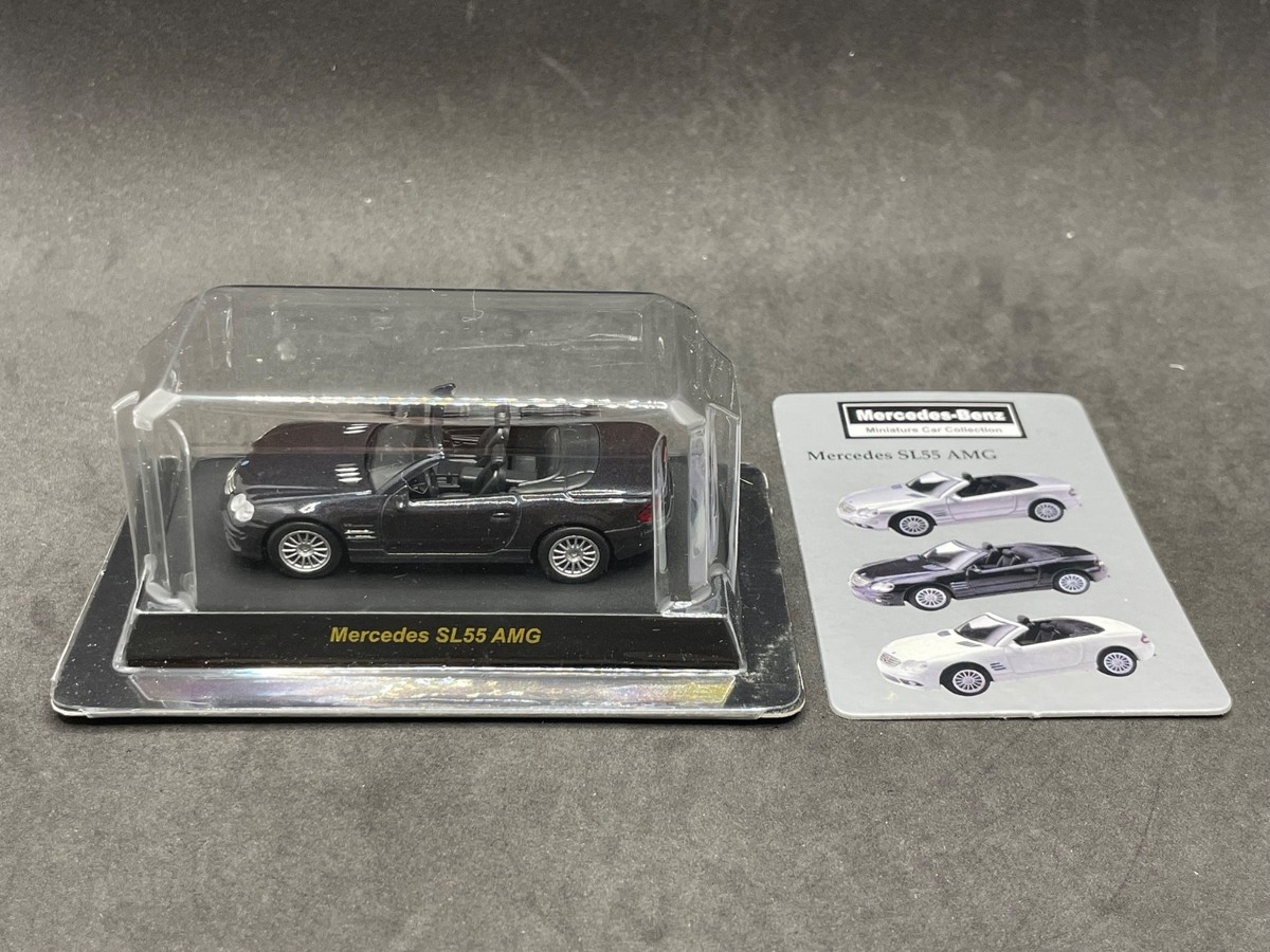 Kyosho 1/64 Mercedes-Benz collection SL55 AMG Black diecast model