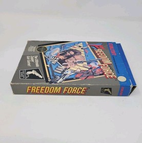 Freedom Force - Nintendo NES - Complete w/ Game, Manual & Box