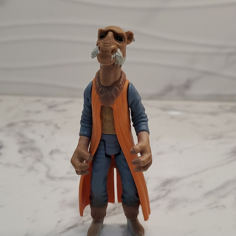 Vintage 1997 Star Wars Saelr-Marae  Action Figure Orange Vest Blue Outfit No Acc
