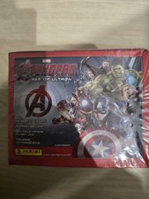 Panini Marvel Avengers Age Of Ultron 2015 Sealed Sticker Box